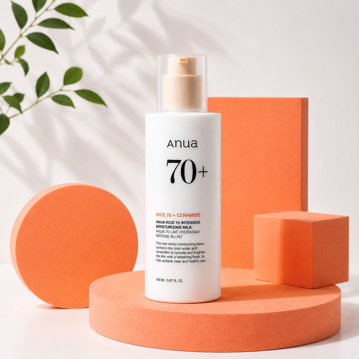 Anua Rice 70+ Ceramide Intensive Moisturizing Milk 150ml